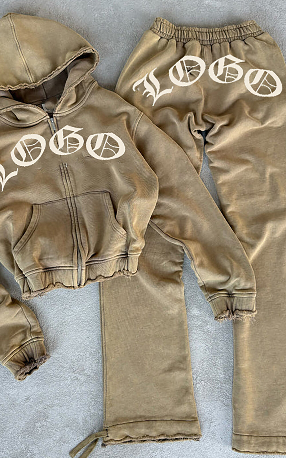 Custom Logo Two Piece Sets for Women Sweatsuit Tracksuits Zip Up Jackets Hoodies Matching Sets Women Clothing Lounge Sets