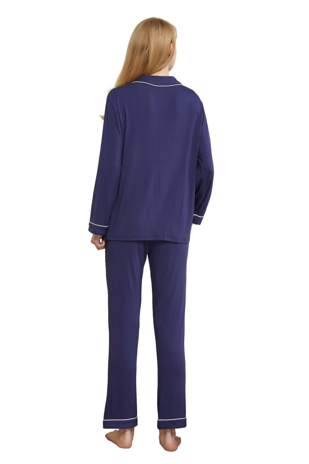 Bamboo Womens Pajamas Set Sleepwear Cute Pajama Sets for Women Pijamas PJS PJ Set for Women Comfy Soft Long Sleeve Pants - Image 4