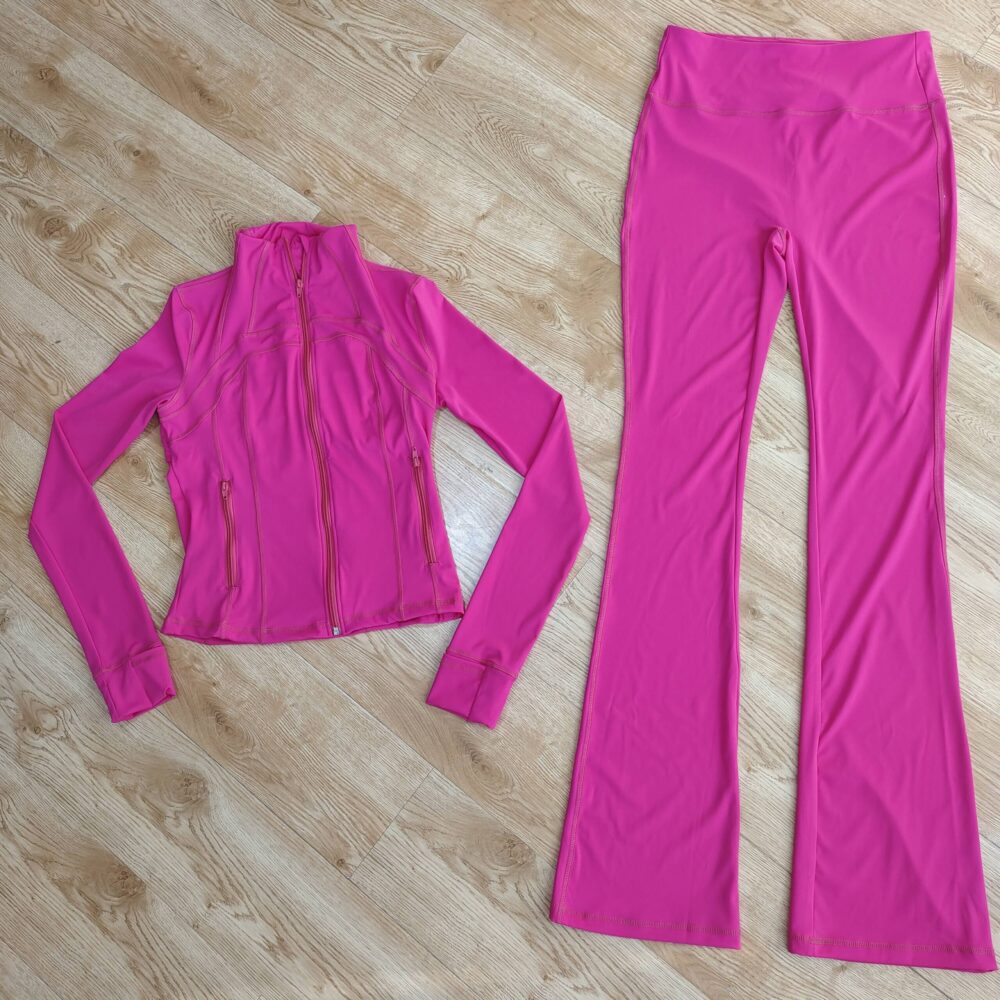 High Quality Women's Yoga Active Wear Set Active Wear Running Active Wear Yoga Set Gym Fitness Sets - Image 6