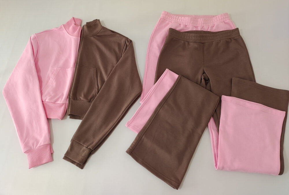 Custom Sweatsuit logo color Women 2 Piece Outfits Zip Up Crop Lounge SweatPants Loungewear Sweat Set 2025 Fall Trendy Tracksuit - Image 10