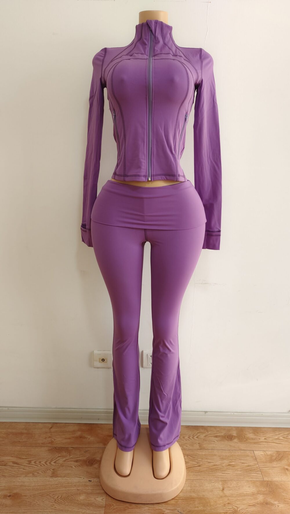 High Quality Women's Yoga Active Wear Set Active Wear Running Active Wear Yoga Set Gym Fitness Sets - Image 11