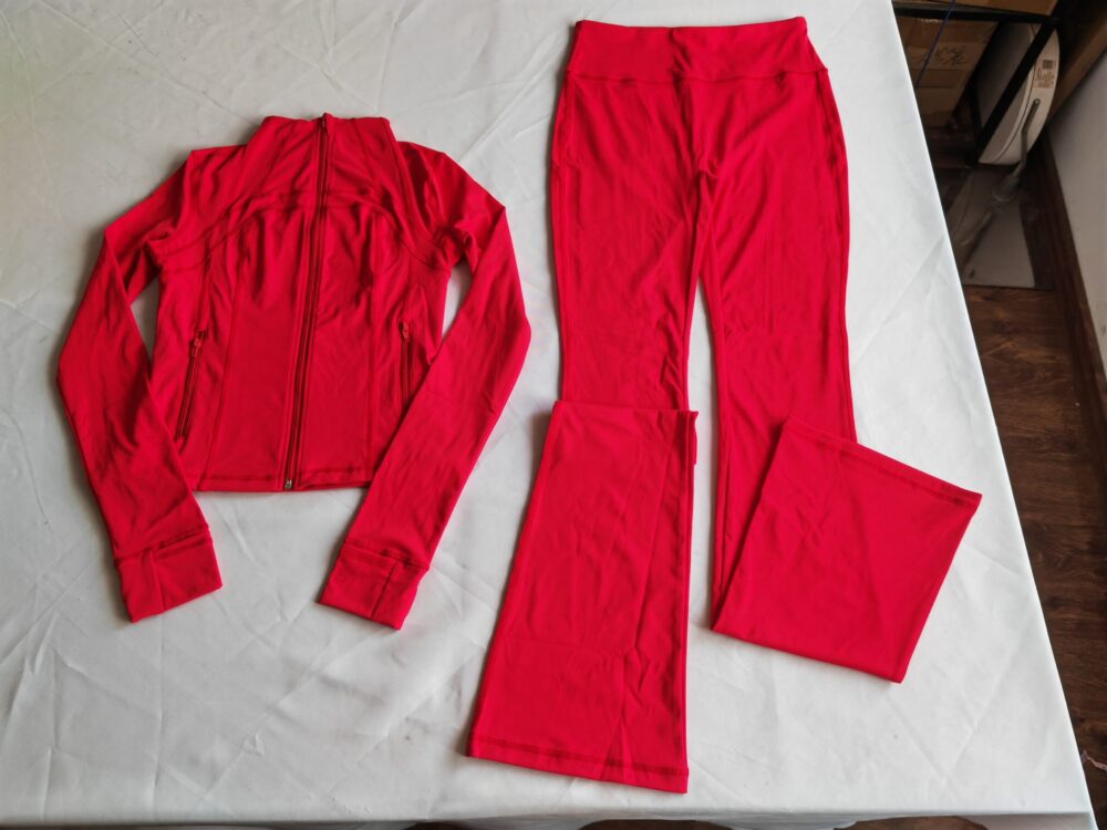 High Quality Women's Yoga Active Wear Set Active Wear Running Active Wear Yoga Set Gym Fitness Sets - Image 5
