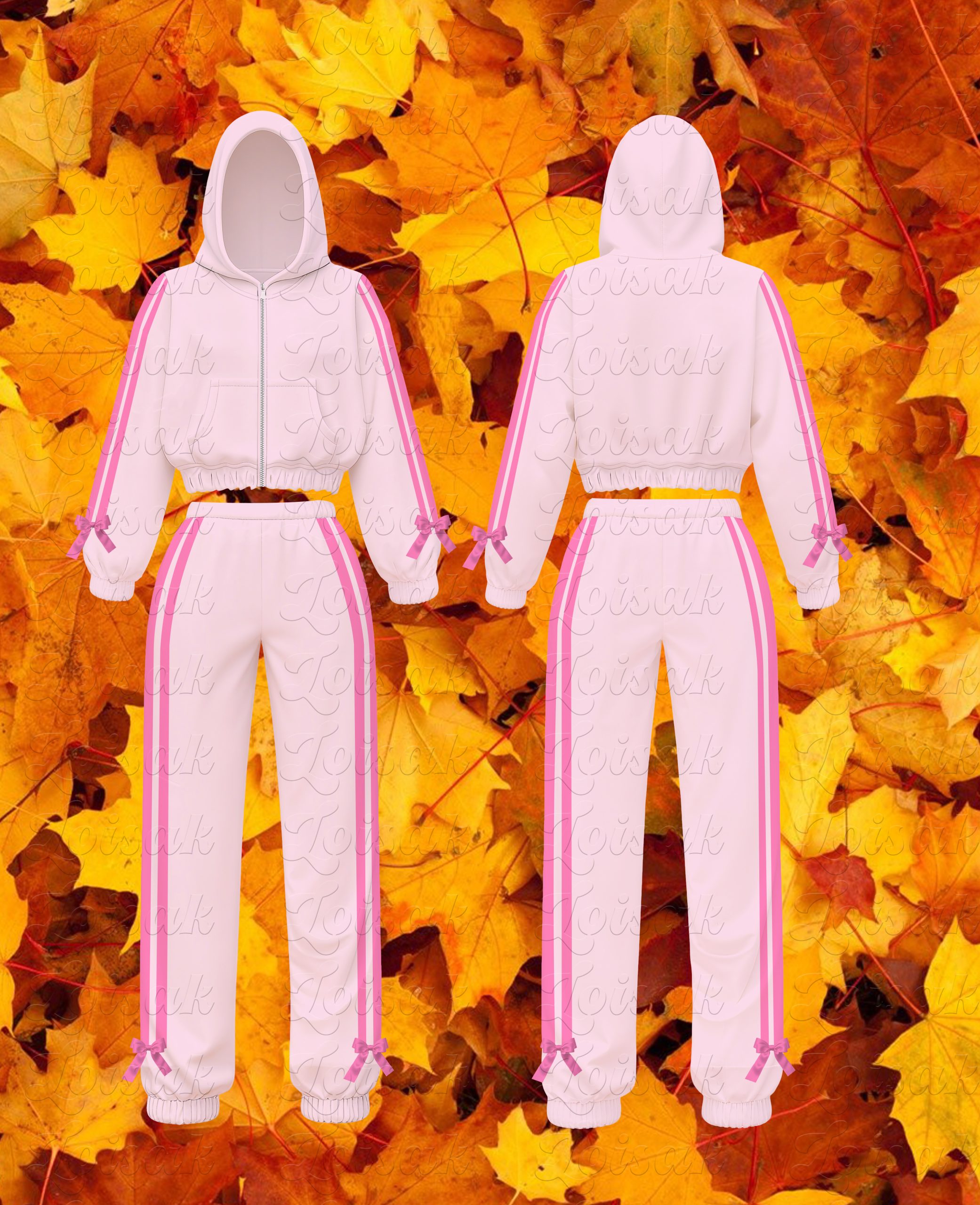 Custom Distressed Womens Sweatsuits Long Sleeve Zipper Sweatshirt Lounge Wear Sweatpants And Hoodie Set 2 Piece Set Women (复制) (复制)