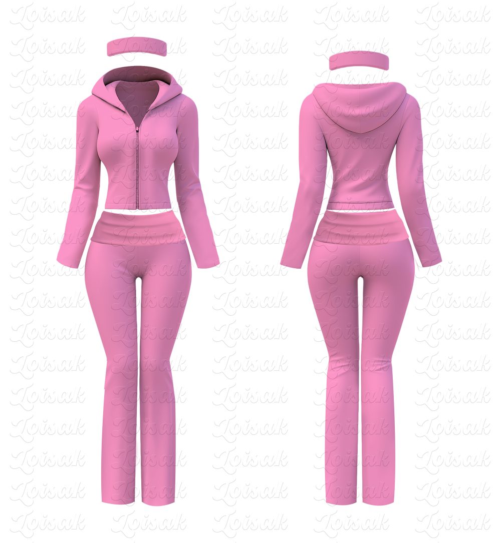 Custom Tracksuit Zip Up Thumb Hole Jacket Top Flare Pants Activewear Woman Sets Women Two Piece Sets Basic Loungewear Set (复制) - Image 16