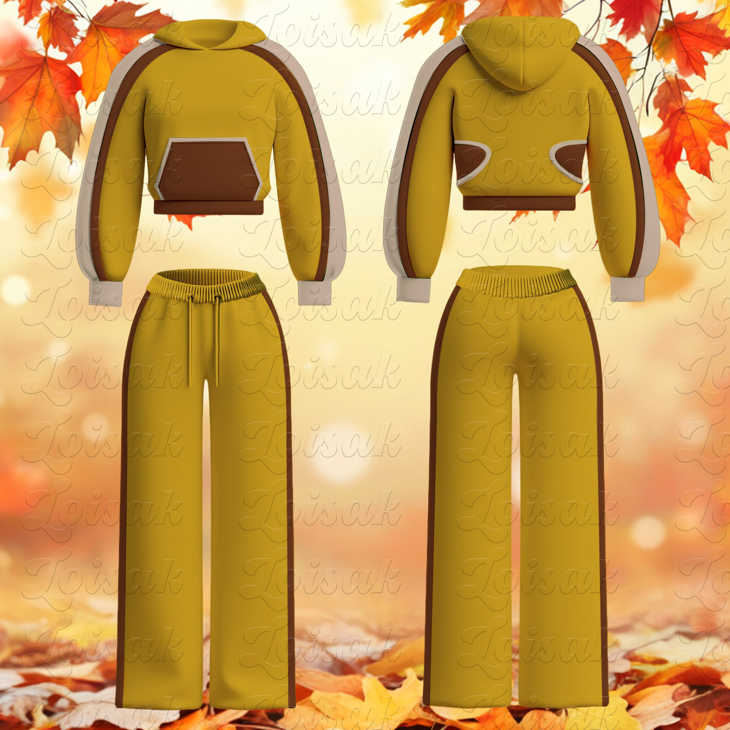 Custom Distressed Womens Sweatsuits Long Sleeve Zipper Sweatshirt Lounge Wear Sweatpants And Hoodie Set 2 Piece Set Women (复制) (复制) (复制) (复制) - Image 5