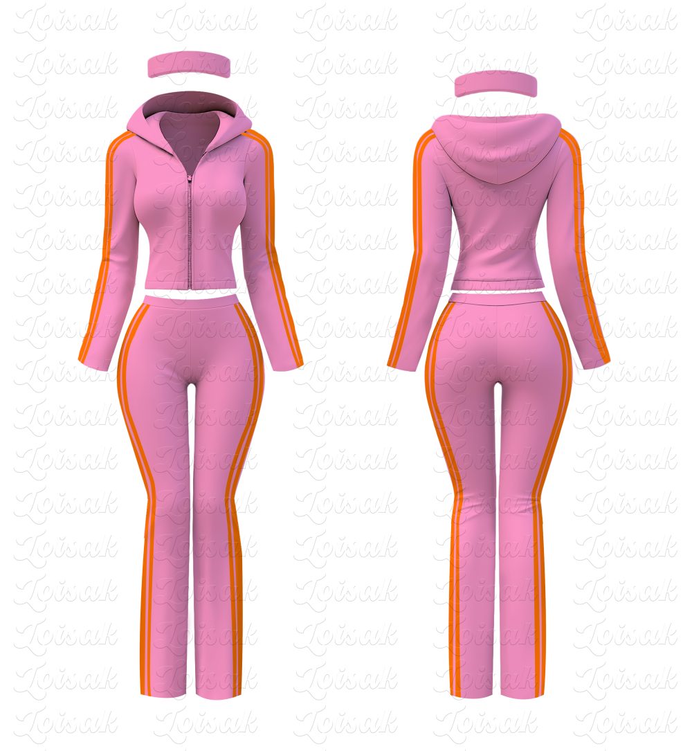 Custom Tracksuit Zip Up Thumb Hole Jacket Top Flare Pants Activewear Woman Sets Women Two Piece Sets Basic Loungewear Set (复制) - Image 15