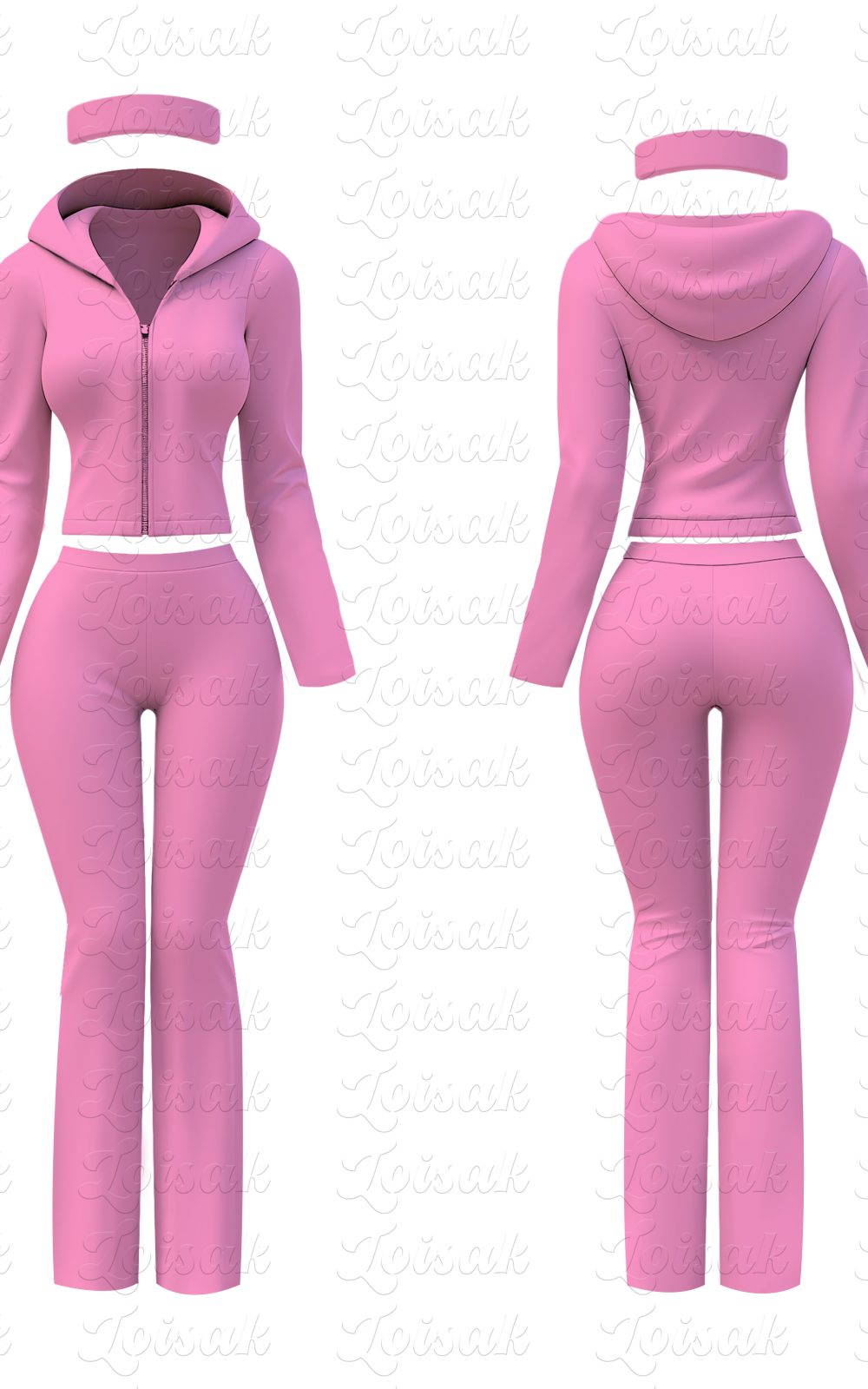 Custom Tracksuit Zip Up Thumb Hole Jacket Top Flare Pants Activewear Woman Sets Women Two Piece Sets Basic Loungewear Set (复制)
