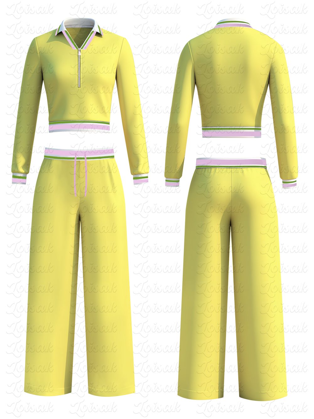 Custom Distressed Womens Sweatsuits Long Sleeve Zipper Sweatshirt Lounge Wear Sweatpants And Hoodie Set 2 Piece Set Women (复制) - Image 7